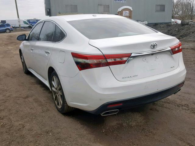 4T1BK1EB9DU023564 - 2013 TOYOTA AVALON BAS WHITE photo 3