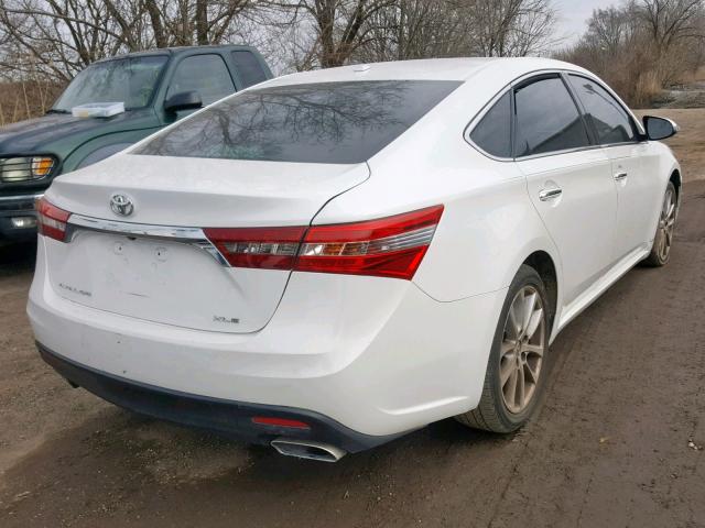 4T1BK1EB9DU023564 - 2013 TOYOTA AVALON BAS WHITE photo 4