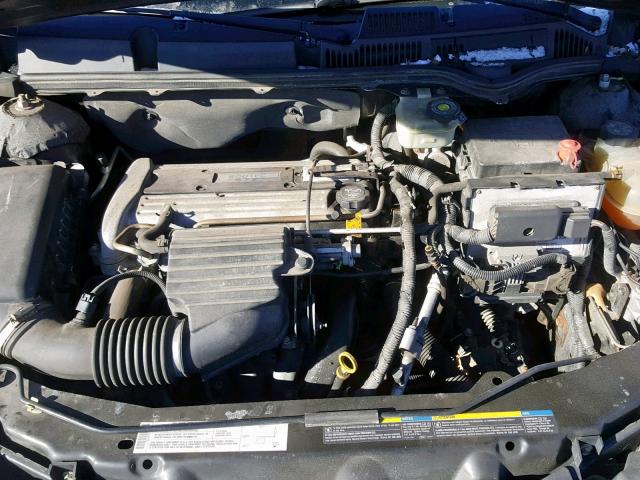 1G8AJ52F54Z180457 - 2004 SATURN ION LEVEL BURGUNDY photo 7