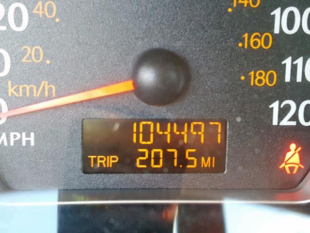 1G8AJ52F54Z180457 - 2004 SATURN ION LEVEL BURGUNDY photo 8