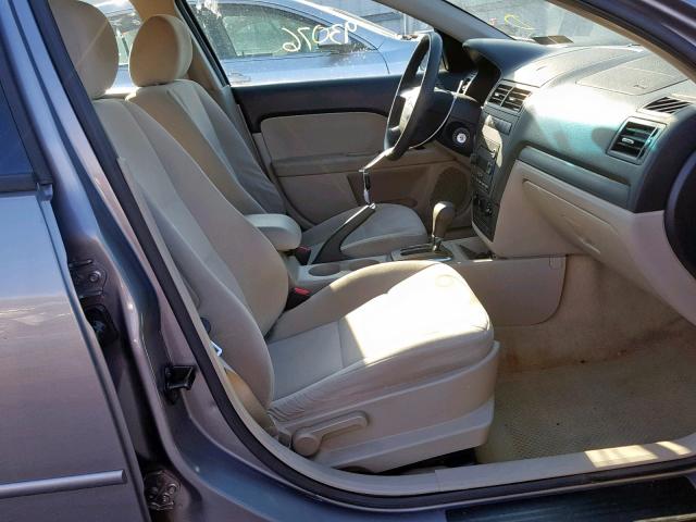 3FAHP06Z47R276959 - 2007 FORD FUSION S GRAY photo 5