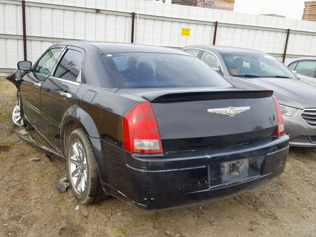 2C3JA43R95H689773 - 2005 CHRYSLER 300 BLACK photo 3