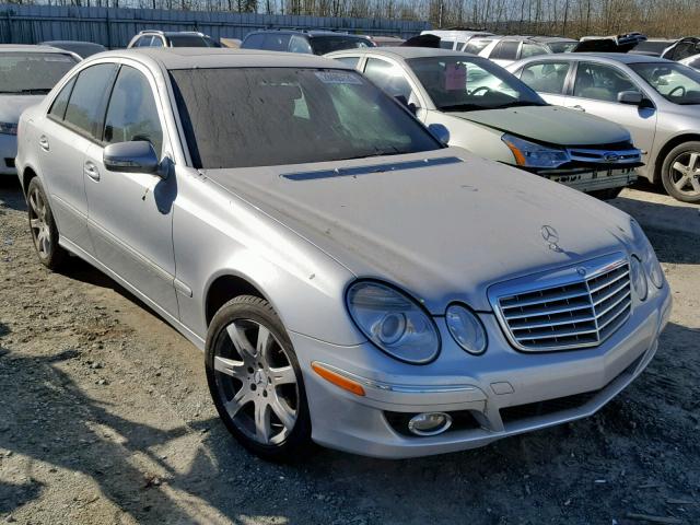 WDBUF56X77B047282 - 2007 MERCEDES-BENZ E 350 SILVER photo 1