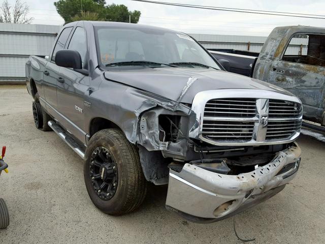 1D7HA18228J160839 - 2008 DODGE RAM 1500 S CHARCOAL photo 1