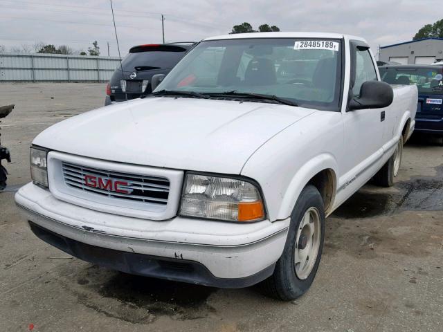 1GTCS14X4W8500029 - 1998 GMC SONOMA WHITE photo 2