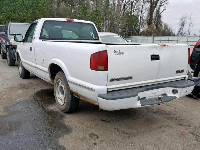 1GTCS14X4W8500029 - 1998 GMC SONOMA WHITE photo 3