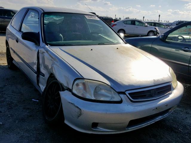 2HGEJ6424XH107920 - 1999 HONDA CIVIC CX SILVER photo 1