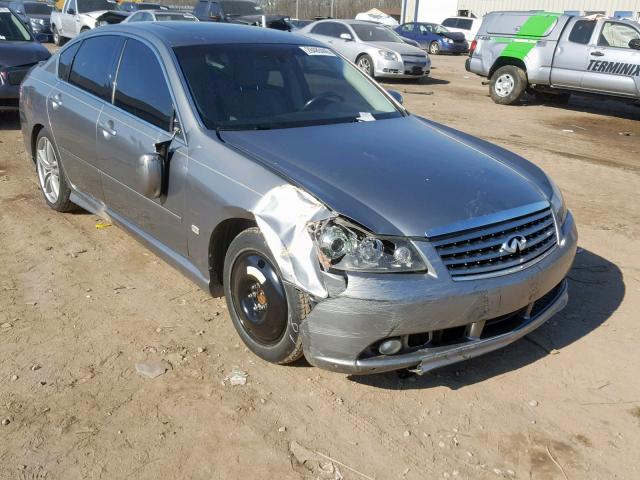 JNKBY01E06M208309 - 2006 INFINITI M45 BASE SILVER photo 1