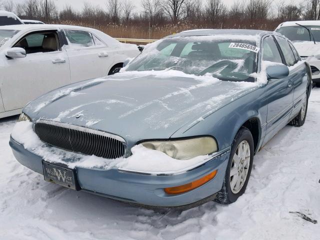 1G4CW54K244108974 - 2004 BUICK PARK AVENU BLUE photo 2