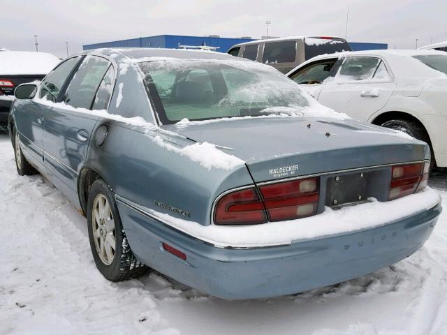 1G4CW54K244108974 - 2004 BUICK PARK AVENU BLUE photo 3