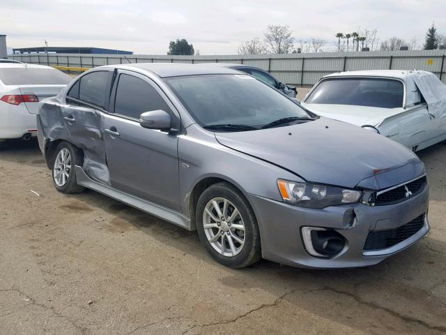 JA32U2FU6GU007829 - 2016 MITSUBISHI LANCER ES GRAY photo 1