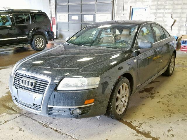 WAUDG74F56N053905 - 2006 AUDI A6 3.2 QUA BLACK photo 2