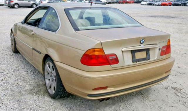 WBABM3349YJN81806 - 2000 BMW 323 CI GOLD photo 3