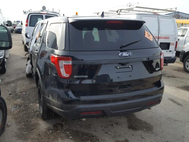 1FM5K8AR7JGB91867 - 2018 FORD EXPLORER P BLACK photo 3