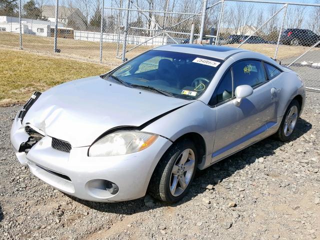 4A3AK24F97E011534 - 2007 MITSUBISHI ECLIPSE GS SILVER photo 2