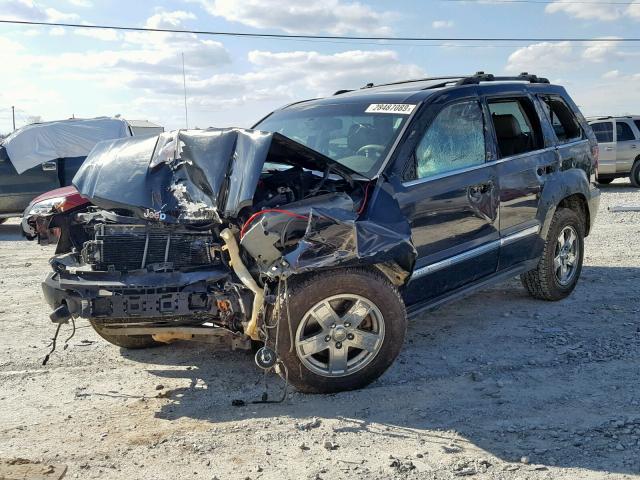 1J4HR58206C361676 - 2006 JEEP GRAND CHER BLACK photo 2