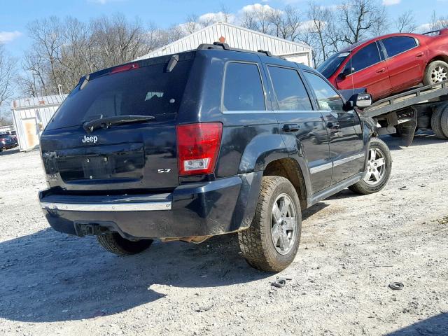 1J4HR58206C361676 - 2006 JEEP GRAND CHER BLACK photo 4