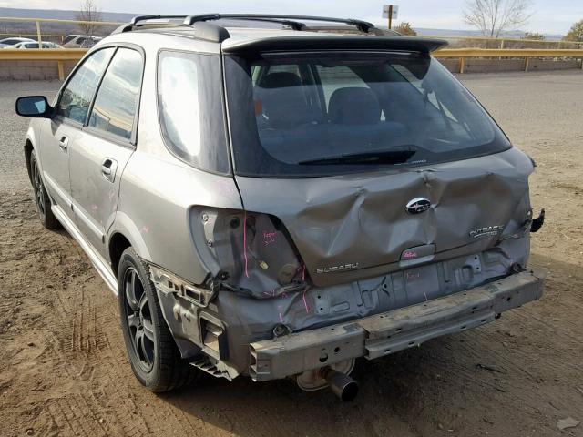 JF1GG68626G806269 - 2006 SUBARU IMPREZA OU GRAY photo 3