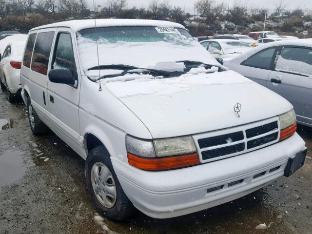 2B4GH45R1RR578176 - 1994 DODGE CARAVAN SE WHITE photo 1