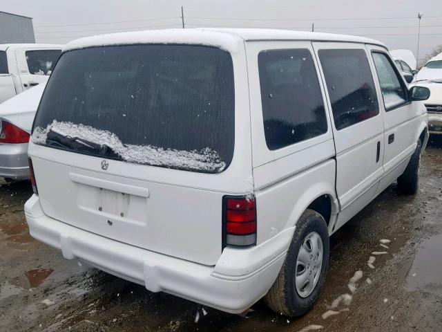 2B4GH45R1RR578176 - 1994 DODGE CARAVAN SE WHITE photo 4