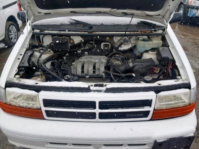 2B4GH45R1RR578176 - 1994 DODGE CARAVAN SE WHITE photo 7