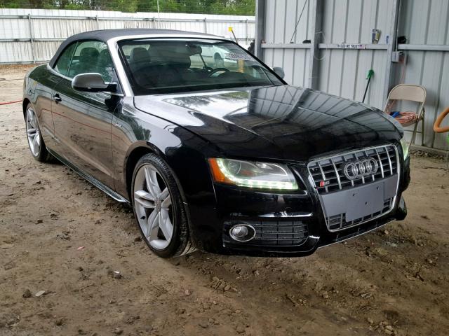 WAUVGAFH7CN003308 - 2012 AUDI S5 PRESTIG BLACK photo 1