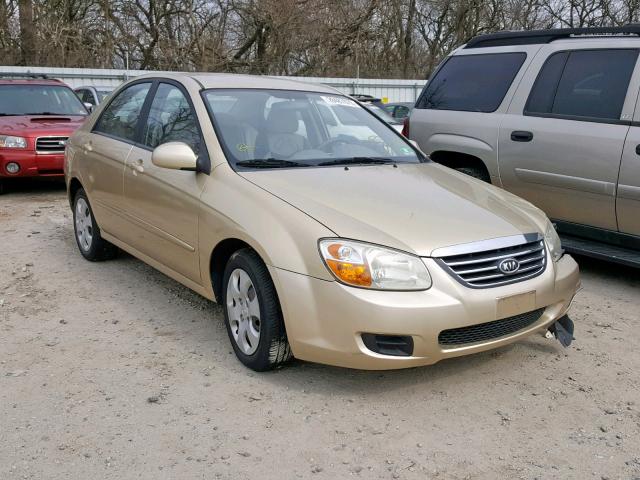 KNAFE222795666274 - 2009 KIA SPECTRA EX GOLD photo 1