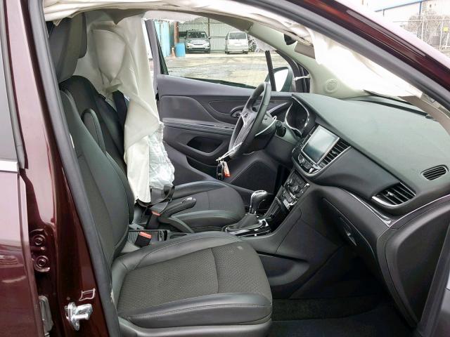 KL4CJESB0JB634561 - 2018 BUICK ENCORE PRE BURGUNDY photo 5