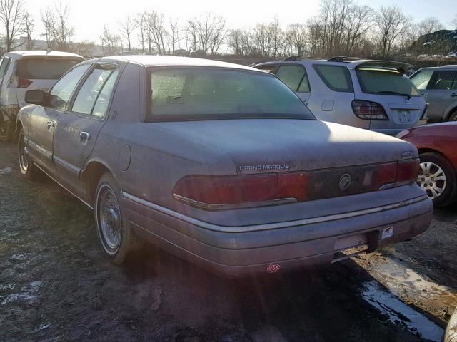 2MELM75WXRX669087 - 1994 MERCURY GRAND MARQ GRAY photo 3