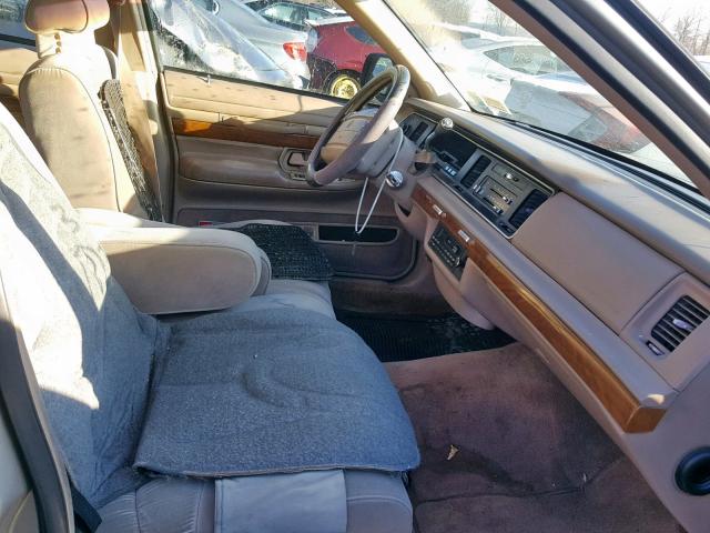 2MELM75WXRX669087 - 1994 MERCURY GRAND MARQ GRAY photo 5