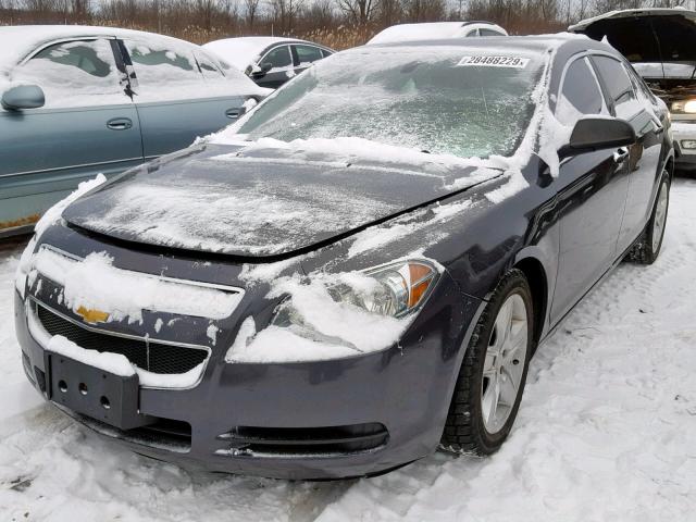 1G1ZB5E10BF120650 - 2011 CHEVROLET MALIBU LS GRAY photo 2