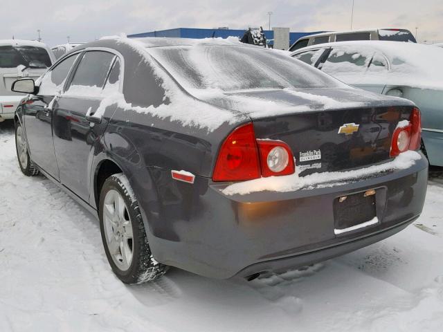 1G1ZB5E10BF120650 - 2011 CHEVROLET MALIBU LS GRAY photo 3