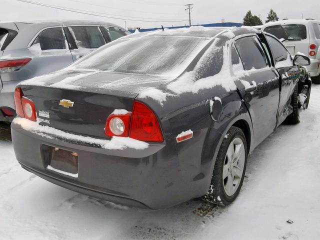 1G1ZB5E10BF120650 - 2011 CHEVROLET MALIBU LS GRAY photo 4