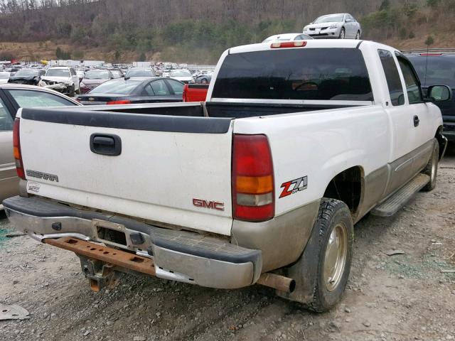 2GTEK19TX31325282 - 2003 GMC NEW SIERRA WHITE photo 4