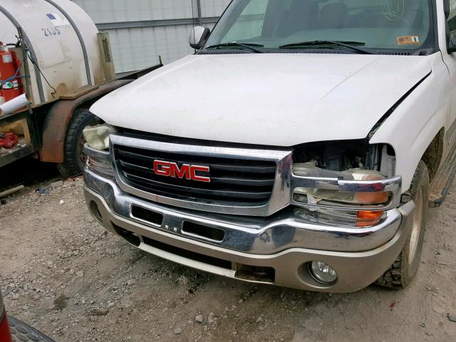 2GTEK19TX31325282 - 2003 GMC NEW SIERRA WHITE photo 9