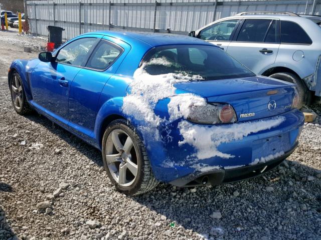 JM1FE17NX50146397 - 2005 MAZDA RX8 BLUE photo 3