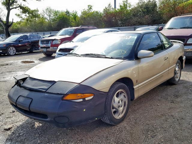 1G8ZH1275TZ125991 - 1996 SATURN SC2 GOLD photo 2