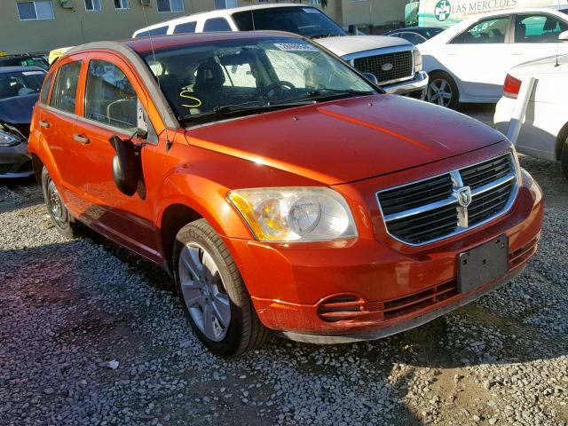 1B3HB48B08D568071 - 2008 DODGE CALIBER SX ORANGE photo 1