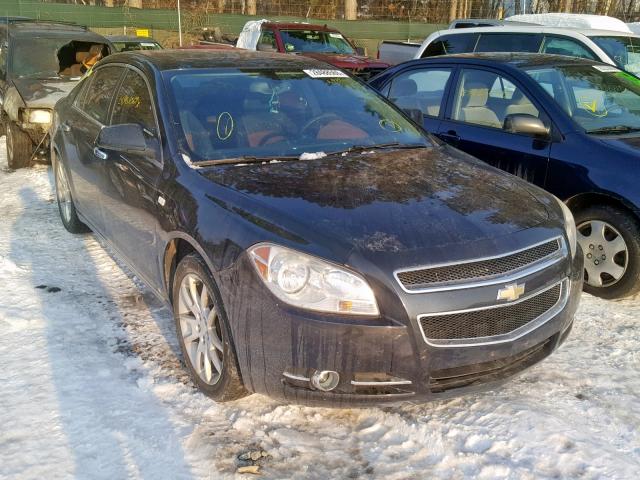 1G1ZK577384252436 - 2008 CHEVROLET MALIBU LTZ BLACK photo 1