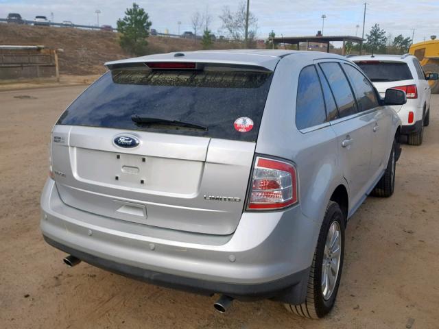 2FMDK39C59BA56632 - 2009 FORD EDGE LIMIT SILVER photo 4