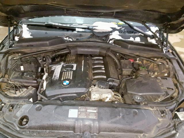 WBANV1C55AC444136 - 2010 BMW 528 XI BLACK photo 7