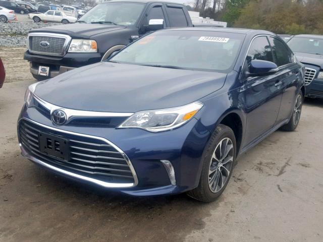 4T1BK1EB4JU286640 - 2018 TOYOTA AVALON XLE BLUE photo 2