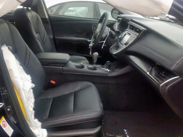 4T1BK1EB4JU286640 - 2018 TOYOTA AVALON XLE BLUE photo 5