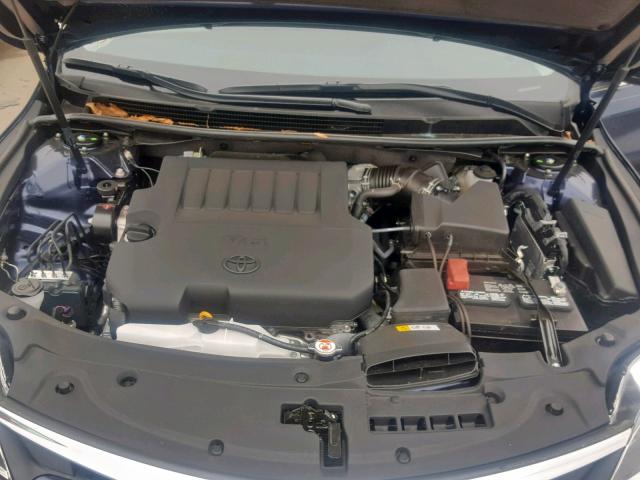 4T1BK1EB4JU286640 - 2018 TOYOTA AVALON XLE BLUE photo 7