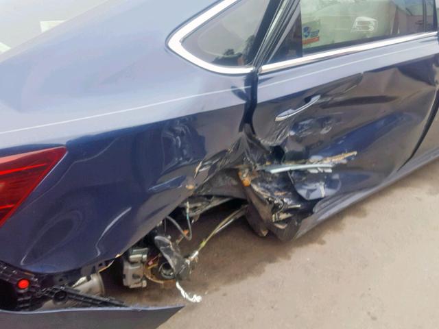 4T1BK1EB4JU286640 - 2018 TOYOTA AVALON XLE BLUE photo 9