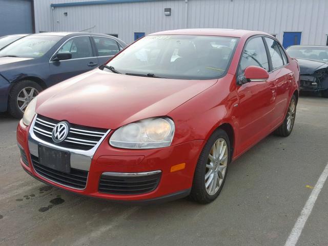 3VWRA71K58M194995 - 2008 VOLKSWAGEN JETTA WOLF RED photo 2