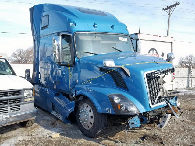 4V4NC9EH2GN939474 - 2016 VOLVO VN VNL BLUE photo 1