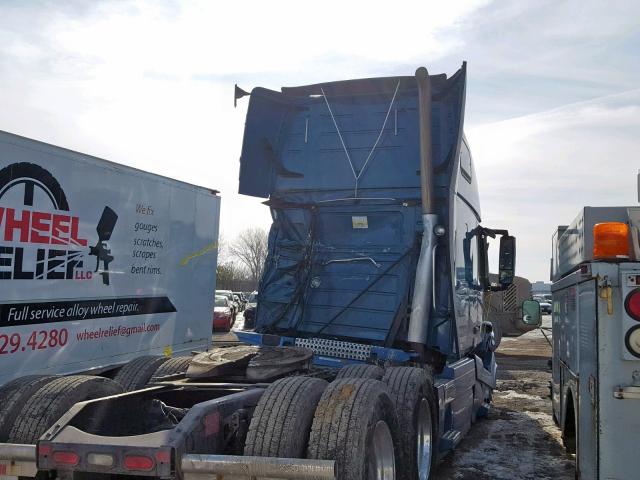 4V4NC9EH2GN939474 - 2016 VOLVO VN VNL BLUE photo 4