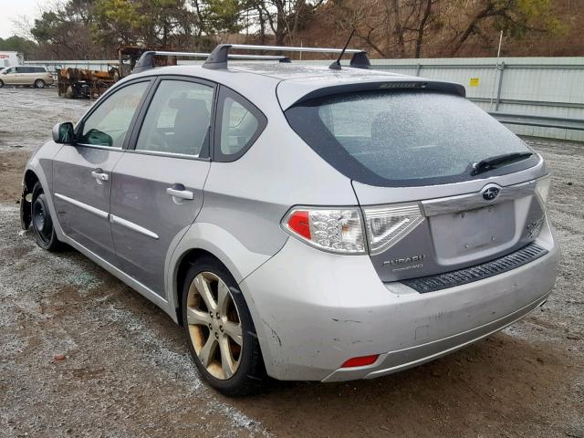 JF1GH6D68AH807741 - 2010 SUBARU IMPREZA OU SILVER photo 3