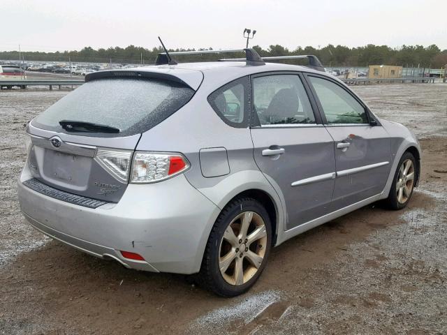 JF1GH6D68AH807741 - 2010 SUBARU IMPREZA OU SILVER photo 4